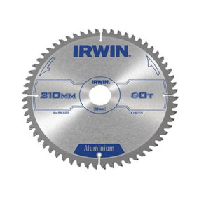 IRWIN - Professional Aluminium Circular Saw Blade 210 x 30mm x 60T TCG