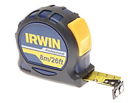 IRWIN - Professional Pocket Tape 8m/26ft (Width 25mm) Carded