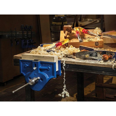 Irwin Record Woodwork Vice, Plain Screw & Dog Multi Colour (9in Plain ...