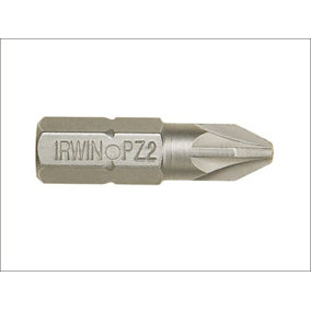 IRWIN� - Screwdriver Bits Pozi PZ2 50mm (Pack 2)