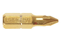 IRWIN - Screwdriver Bits Pozidriv PZ2 25mm Titanium (Pack 2)