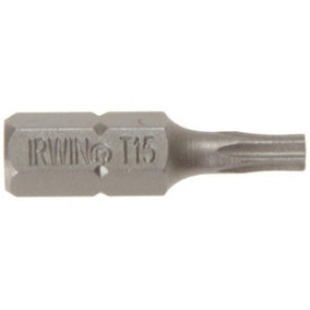 IRWIN - Screwdriver Bits TORX TX15 25mm (Pack 2)