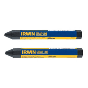 IRWIN STRAIT-LINE - Crayon Black (Card 2)