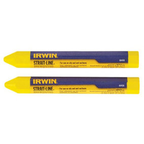 IRWIN STRAIT-LINE - Crayon Yellow (Card 2)