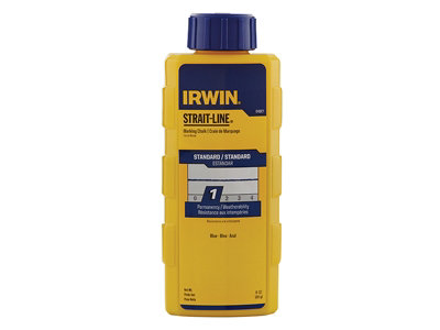 Irwin STRAIT-LINE T64901 Chalk Refill Blue 227g 8oz STL64901