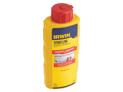 Irwin STRAIT-LINE T64902 Chalk Refill Red 227g 8oz STL64902