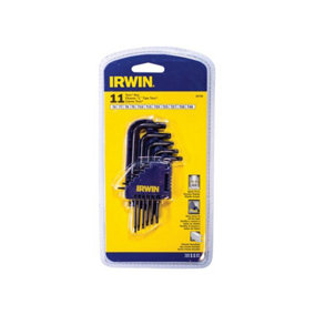 IRWIN T10758 T10758 Short Arm TORX Key Set, 11 Piece (TX6-TX40) IRWT10758