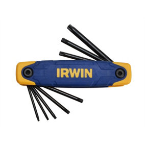 IRWIN T10767 TORX Key Folding Set of 8: TX9-TX40 IRWT10767