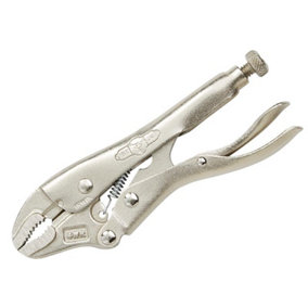 IRWIN Vise-Grip - 4WRC Curved Jaw Locking Pliers with Wire Cutter 100mm (4in)