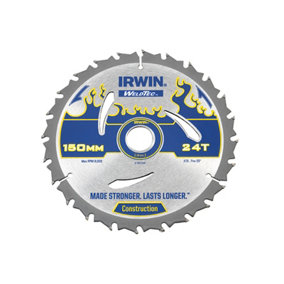 IRWIN - Weldtec Circular Saw Blade 150 x 20mm x 24T ATB