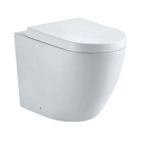Isaac Back to Wall Toilet with Soft Closing Seat