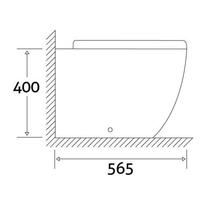 Isaac Back to Wall Toilet with Soft Closing Seat - 8