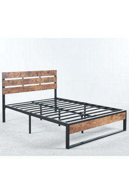 Isabella Metal Bed Frame in 4ft6 UK Standard Double Bed | DIY at B&Q