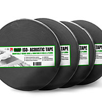 ISO Acoustic Soundproofing Tape - 4mm Thick x 30mm x 30mtr