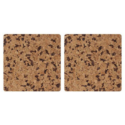 iStyle Desert Set of 2 Cork Veneer Placemats