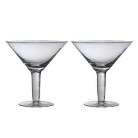 iStyle Martini Cocktail Glass Set of 2