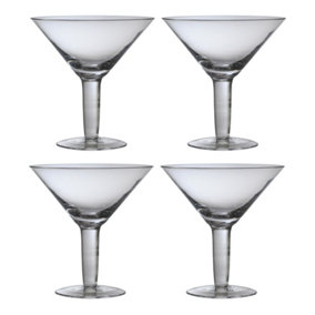 iStyle Martini Cocktail Glasses Set of 4