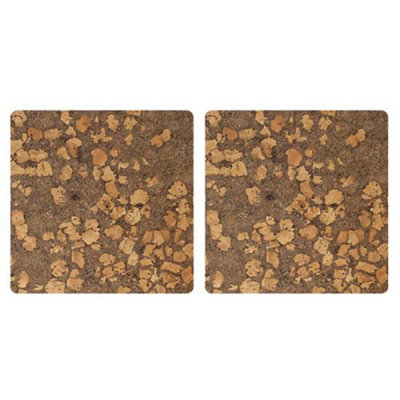 iStyle Sylvan Set of 2 Cork Veneer Placemats