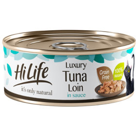 It's Only Natural Cat Lux Tuna Loin Sauce 70g (Pack of 12)