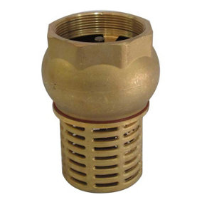 Itap 1 1/4 Inch Check Foot Valve Female Suction Non Return Valve For Pumps Brass