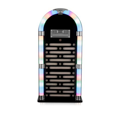 iTek Bluetooth Jukebox with CD Player and FM Radio Gloss Black