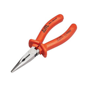 ITL Insulated UKC-00051 Insulated Snipe Nose Pliers 150mm ITL00051