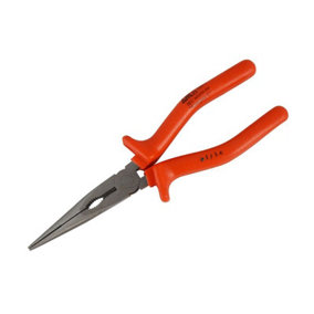 ITL Insulated UKC-00061 Insulated Snipe Nose Pliers 200mm ITL00061