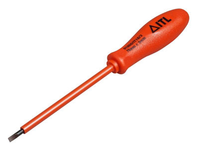 ITL Insulated UKC-01860 Insulated Terminal Screwdriver 3.0 x 75mm ITL01860