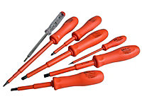 ITL Insulated UKC-02100 Insulated Screwdriver Set of 7 ITL02100