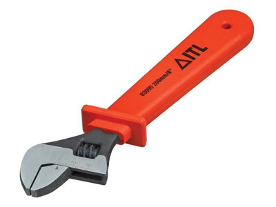 ITL Insulated UKC-03000 Insulated Adjustable Wrench 200mm (8in) ITL03000