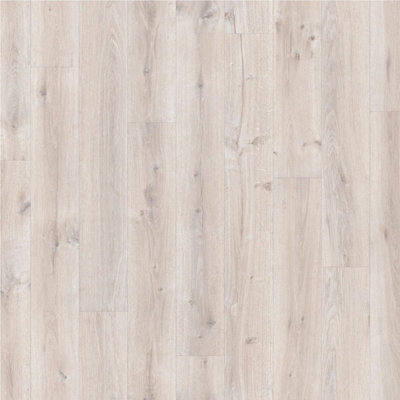 Ivory 2.8mm Thick Vinyl Sheet AntiSlip Wood Effect Vinyl Flooring For ...