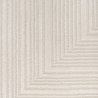 Ivory Abstract,Modern Easy to clean Rug for Bedroom & Living Room-274cm X 366cm