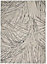 Ivory Grey Rug, Anti-Shed Abstract Rug with 10mm Thickness, Luxurious Rug for Bedroom, & Dining Room-282cm X 389cm
