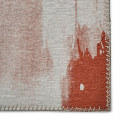 Ivory Luxurious Modern Abstract Easy to Clean Bedroom & Living Room Rug -150cm X 230cm
