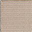 Ivory Natural Modern Plain Rug Easy to clean Living Room and Bedroom-200cm x 290cm