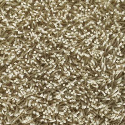 Ivory Shaggy Wool Rug, Plain Rug with 40mm Thickness, Handmade Modern Rug for Living Room, & Dining Room-80cm X 150cm