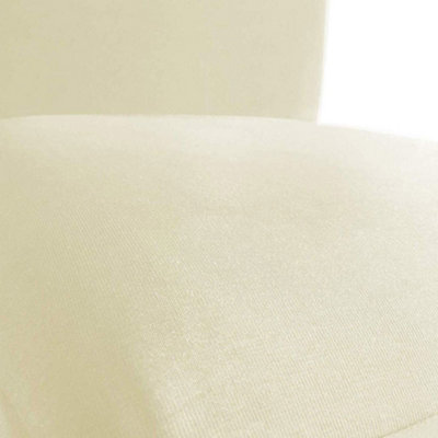 Ivory Universal Dining Spandex Chair Cover, Pack of 1