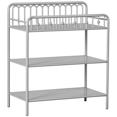 Ivy Baby Changer in Metal Grey