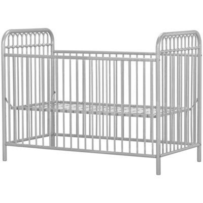 IVY, GREY METAL COT 5972396COMUK