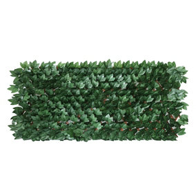 Ivy Vinyl Leaf YOJ869MAL Green PVC Trellis 180 x 60cm