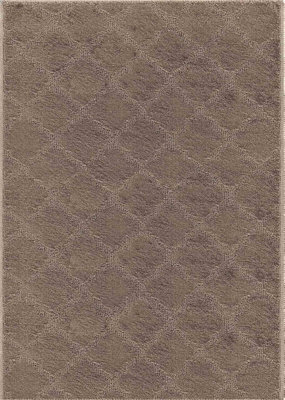 Ivy Washable Trellis Design Anti Slip Doormats Beige 80x300 cm