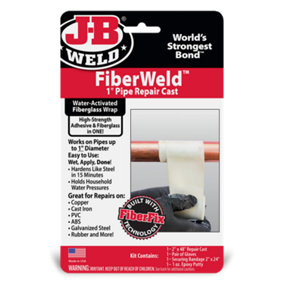 J-B Weld FiberWeld Pipe Repair Cast 2x48 Inch