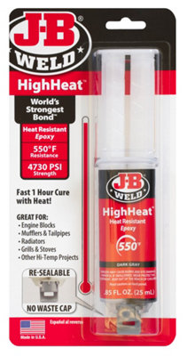 J-B Weld HighHeat Epoxy Resin Syringe