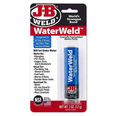 J-B Weld WaterWeld Underwater Epoxy Putty