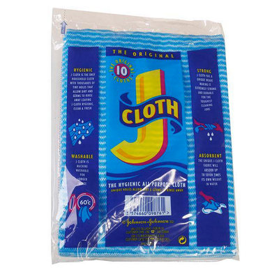 J-Cloth Original J-Cloths 10pk One Colour (One Size)