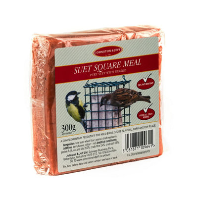 J&j Suet Square Meal With Berries 300g (Pack of 24)