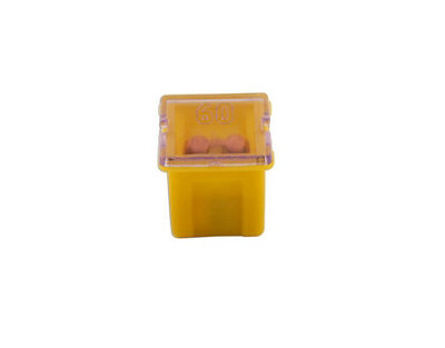 J Type Auto Low Profile Fuse Yellow 60-amp Pk 10 Connect 30487