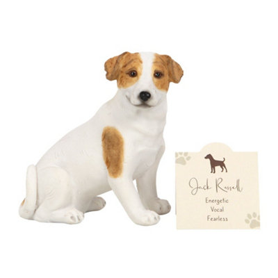 JACK RUSSELL PUPPY, Tri Colour, Very Cute Home & Garden Ornament. Very  Realistic