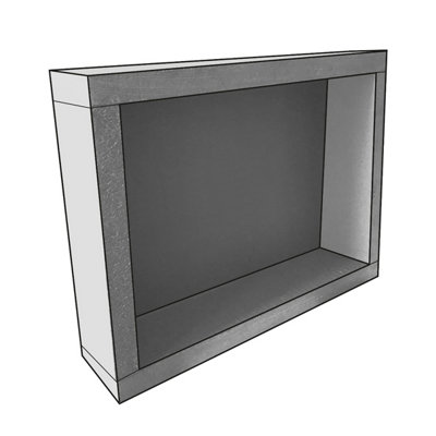 Jackoboard Wetroom Waterproof Tileable Shower Wall Niche (H)35cm (W ...