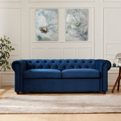 Pull out on sale chesterfield sofa